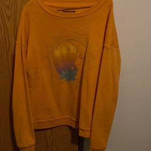 Yellow sun sweater